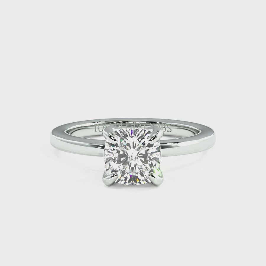 Betty Cushion Diamond Engagement Ring