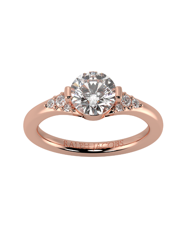 Kenzie Round Diamond Engagement Ring