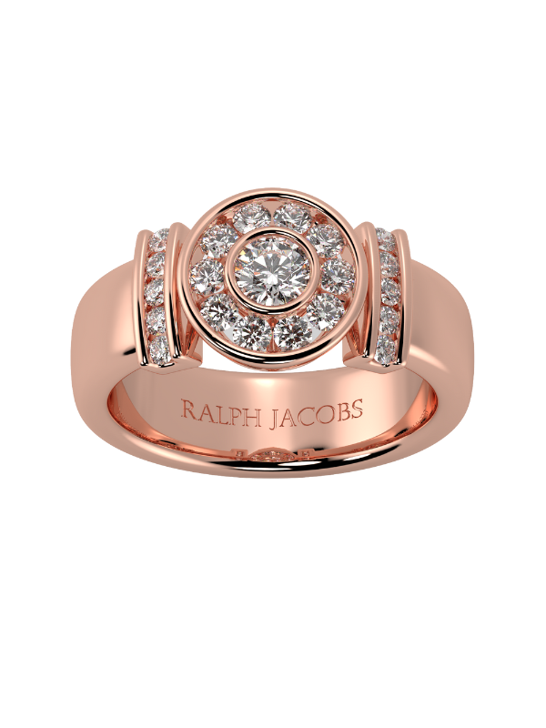 Julianna Round Diamond Engagement Ring