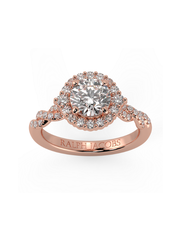 Lily Moissanite Engagement Ring