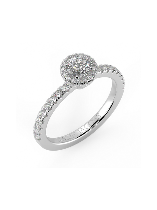 Orinda Round Diamond Engagement Ring