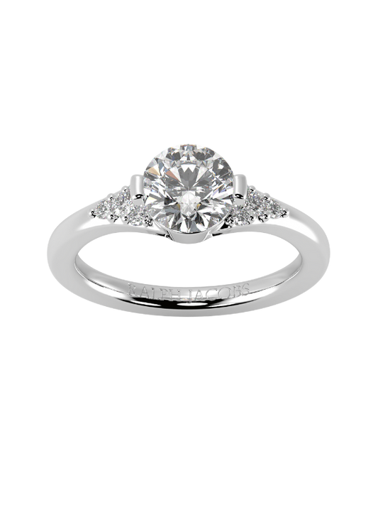 Kenzie Round Diamond Engagement Ring