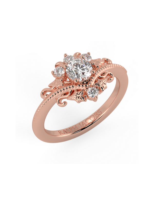 Valentine Diamond Engagement Ring