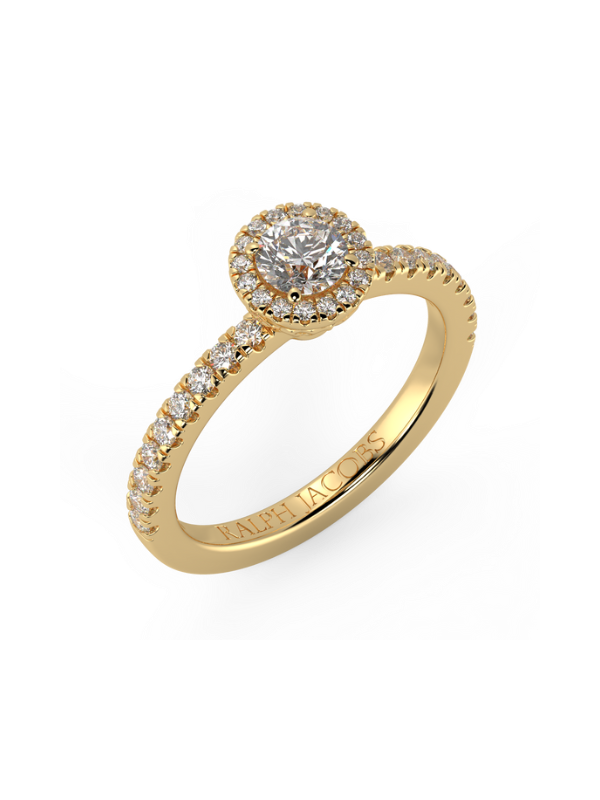 Orinda Round Diamond Engagement Ring