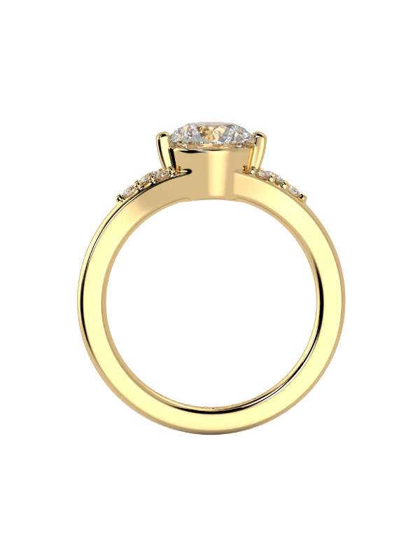 Kenzie Round Diamond Engagement Ring