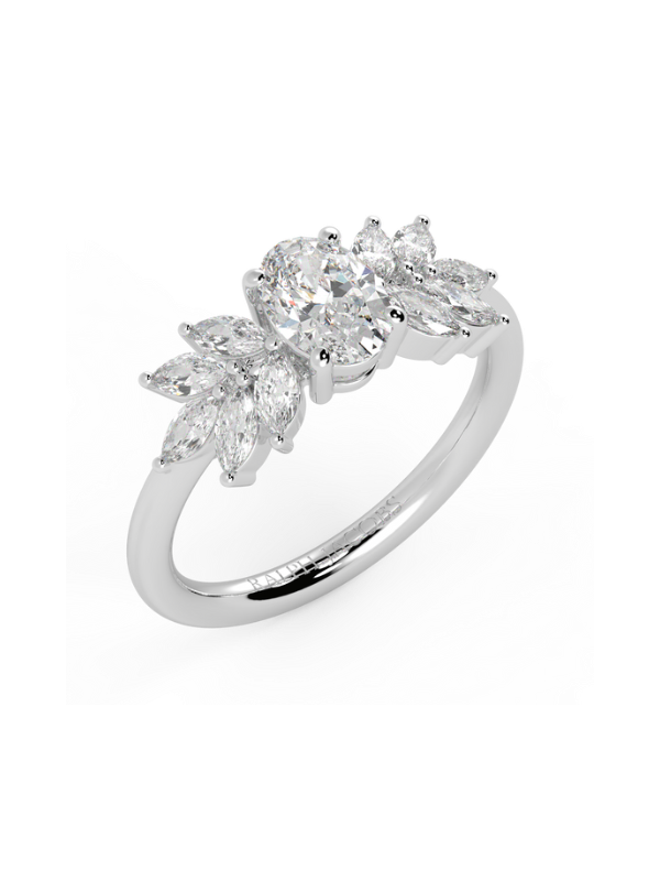 Zara Moissanite Engagement Ring