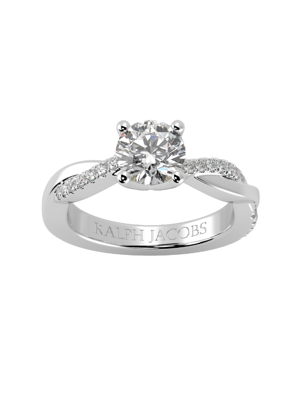 Dolly Round Diamond Engagement Ring