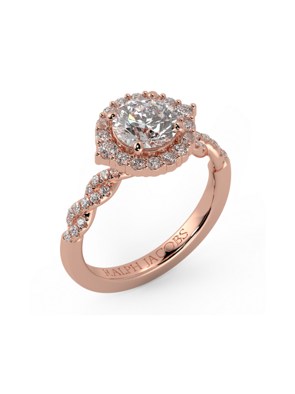 Lily Moissanite Engagement Ring