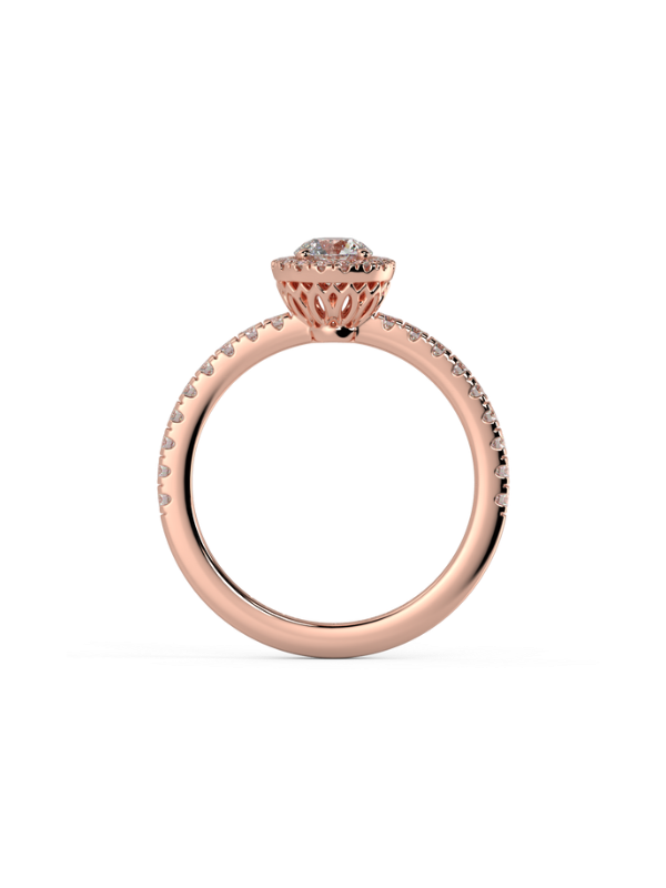 Orinda Round Diamond Engagement Ring
