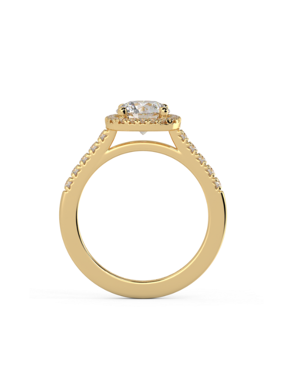 Adeline Moissanite Engagement Ring