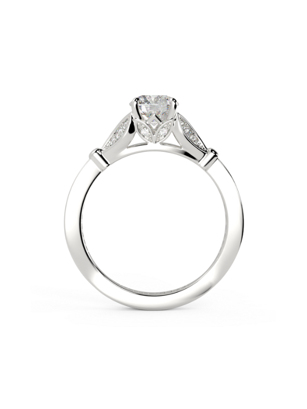 Alison Moissanite Engagement Ring