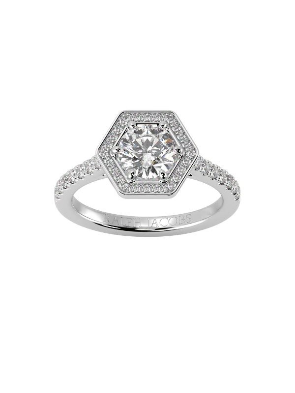 Althea Moissanite Engagement Ring