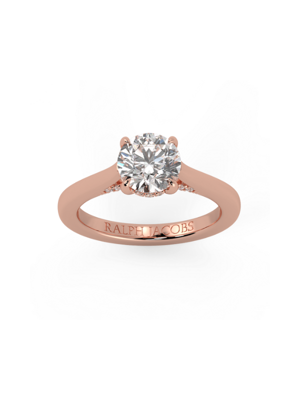 Arya Moissanite Engagement Ring