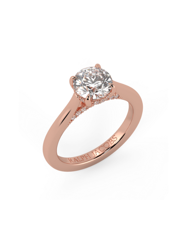 Arya Moissanite Engagement Ring