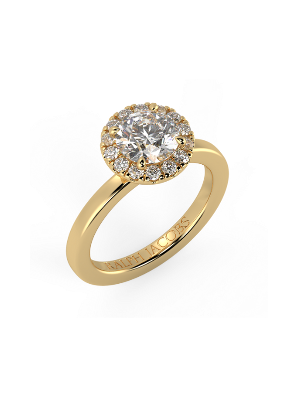 Ava Moissanite Engagement Ring