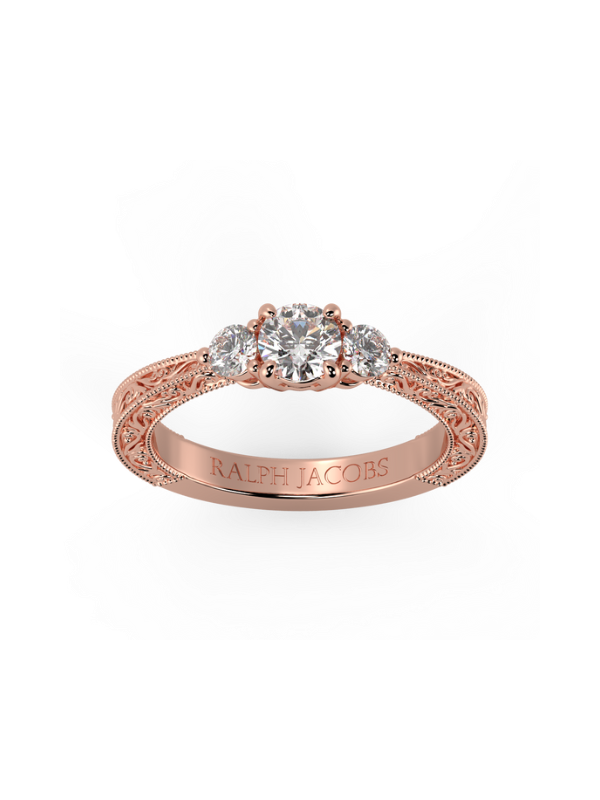 Brooklyn Moissanite Engagement Ring