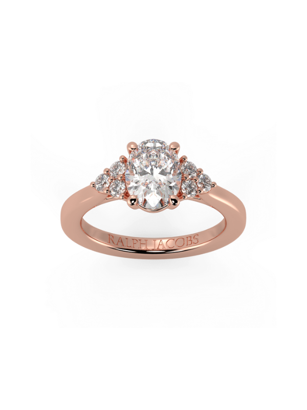 Carrie Moissanite Engagement Ring
