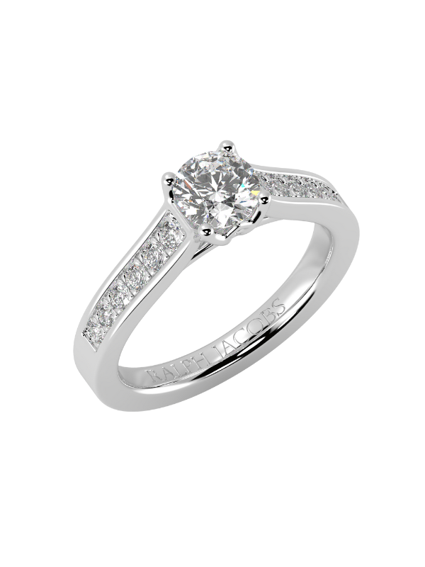 Chiara Round Diamond Engagement Ring