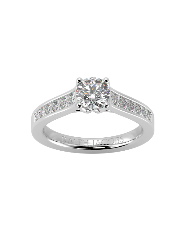 Chiara Moissanite Engagement Ring