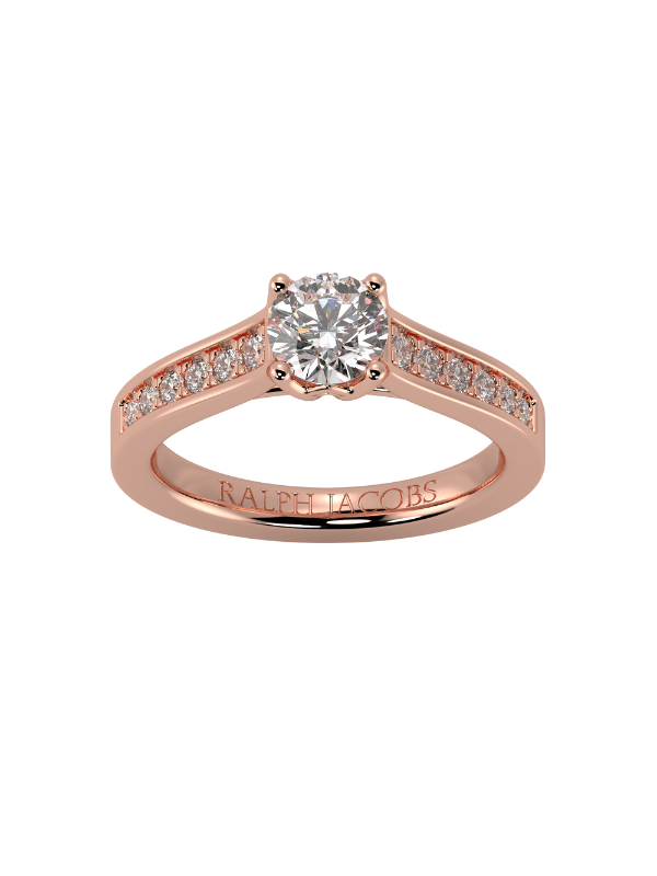 Chiara Round Diamond Engagement Ring