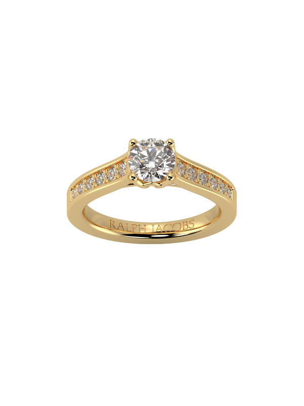 Chiara Round Diamond Engagement Ring