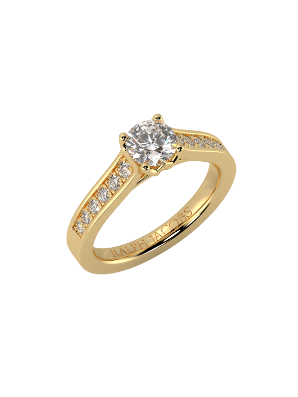 Chiara Moissanite Engagement Ring