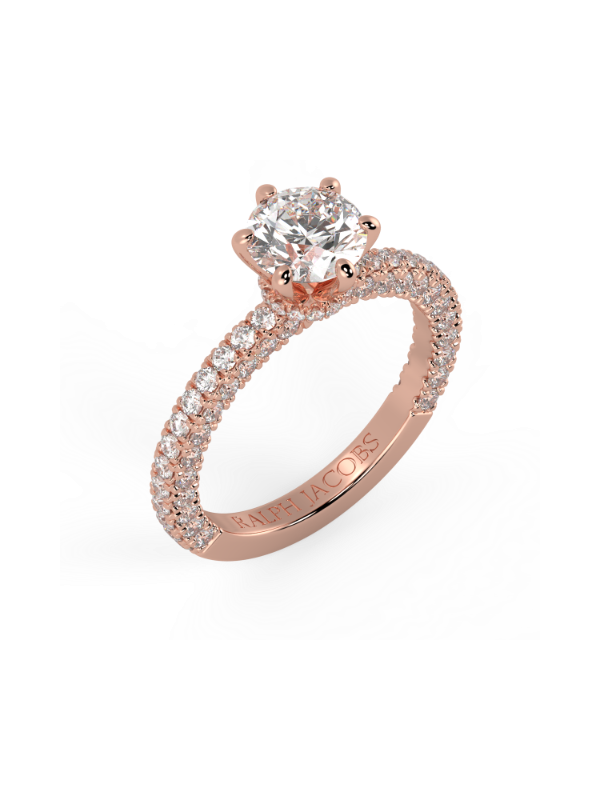 Eden Round Diamond Engagement Ring