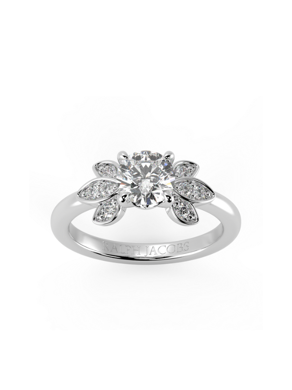 Ellie Moissanite Engagement Ring