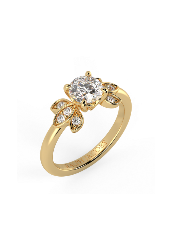 Ellie Moissanite Engagement Ring