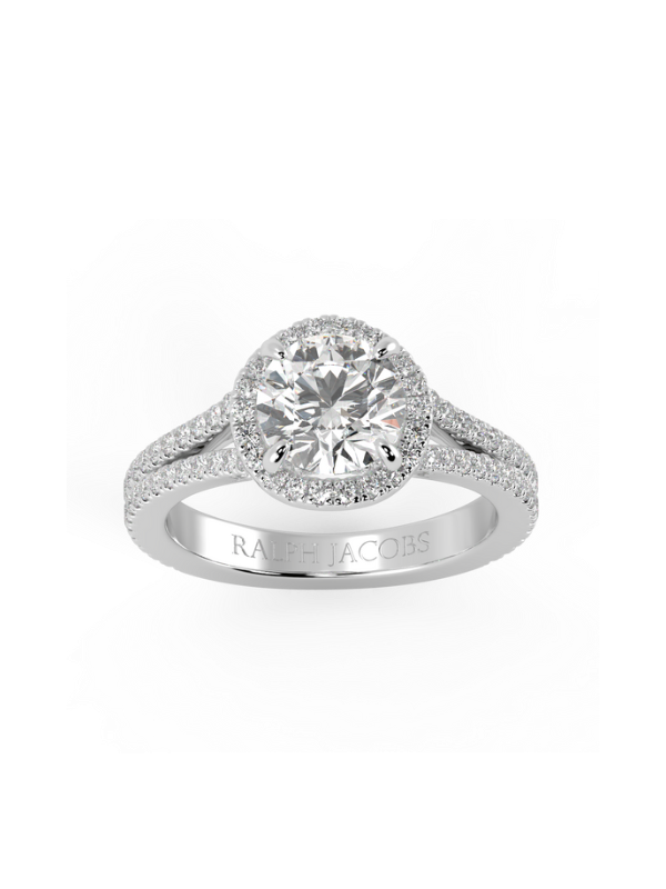 Mia Round Diamond Engagement Ring