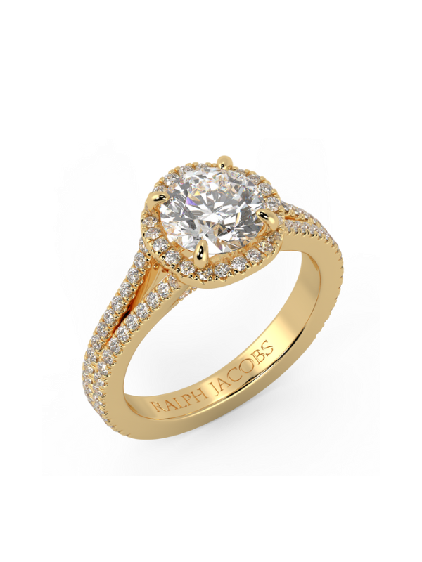 Mia Moissanite Engagement Ring