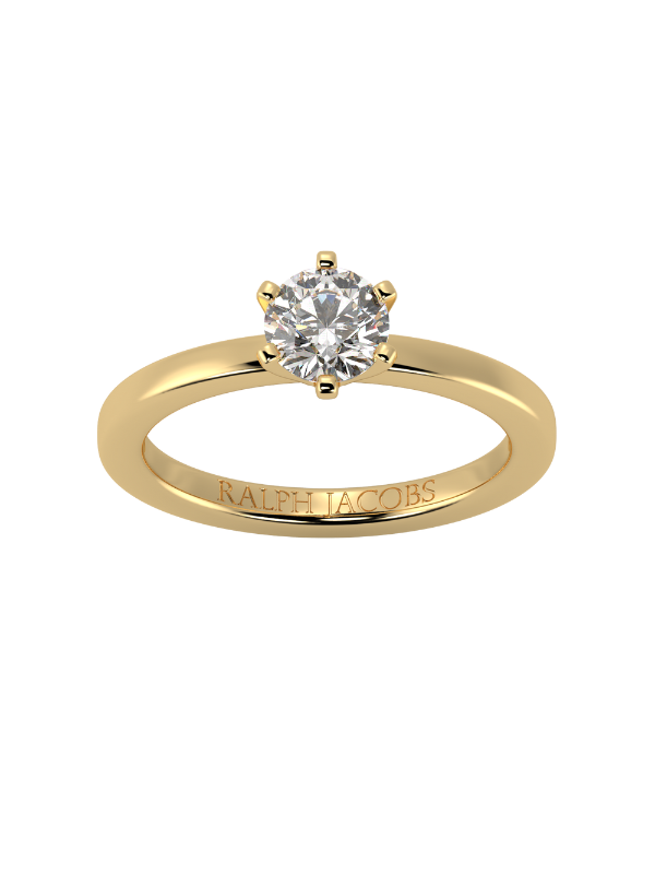 Nikki Moissanite Engagement Ring