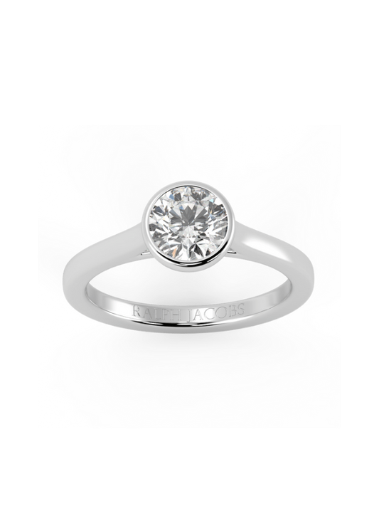 Payton Round Diamond Engagement Ring