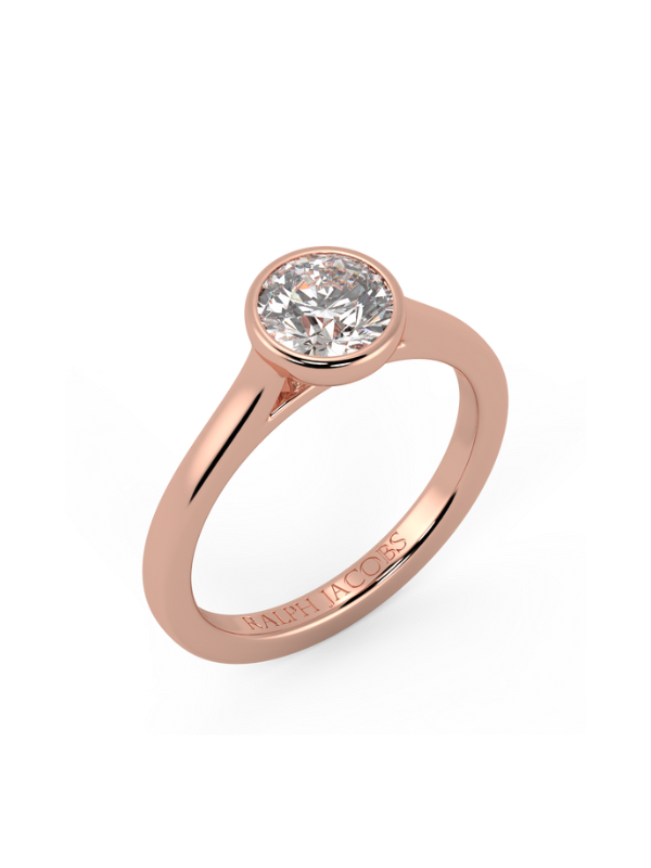 Payton Round Diamond Engagement Ring