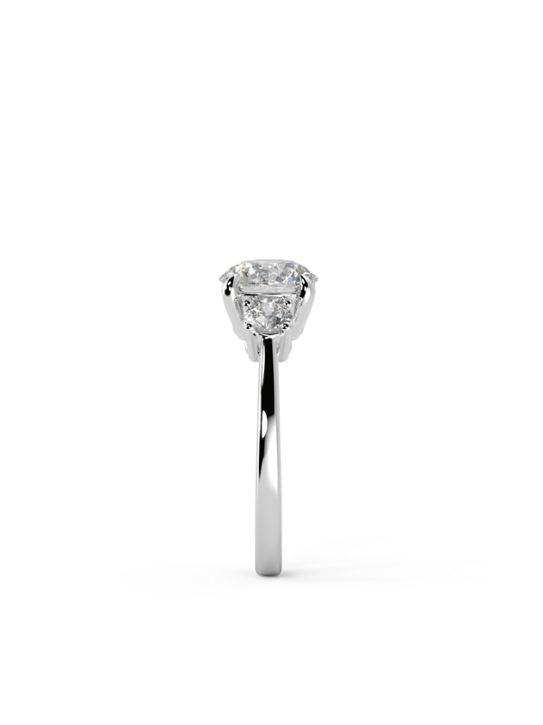 Selene Round Diamond Engagement Ring