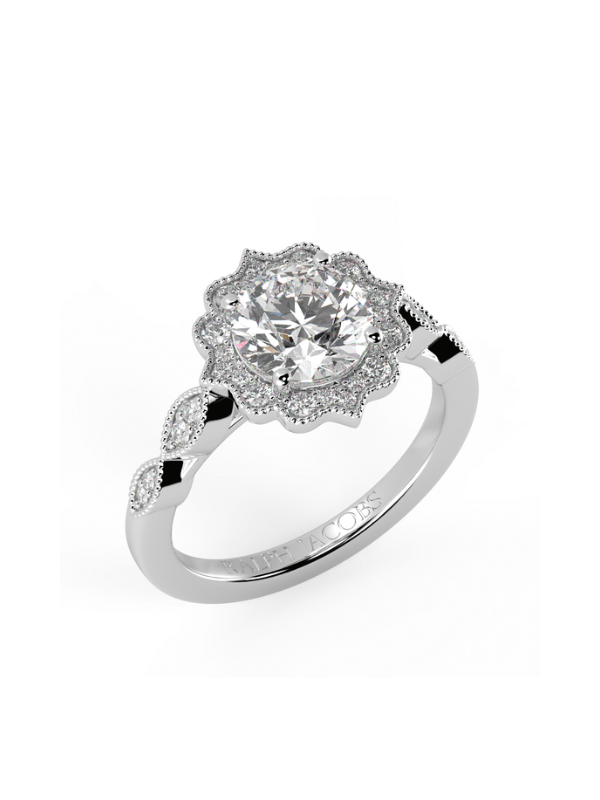 Bague de fiançailles Sophia en moissanite