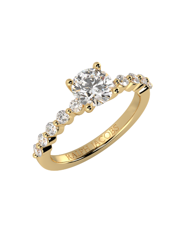 Victoria Moissanite Engagement Ring