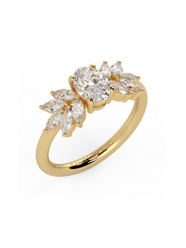 Zara Oval Diamond Engagement Ring